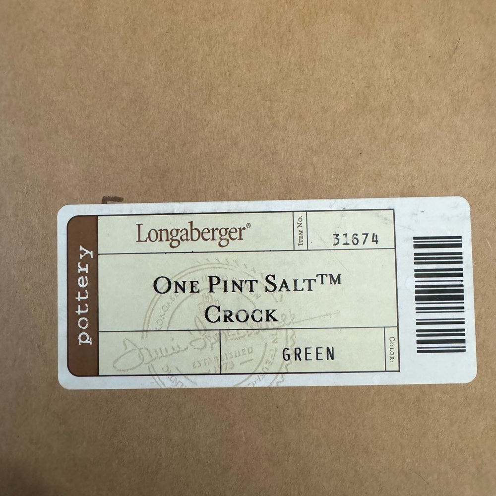 Longaberger Set of 3 Pottery Crocks - Picture 6 of 8